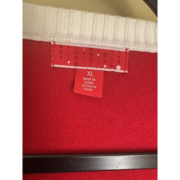 Target Adult Christmas Santa Sweater Cardigan 2016 XL - Picture 3 of 12